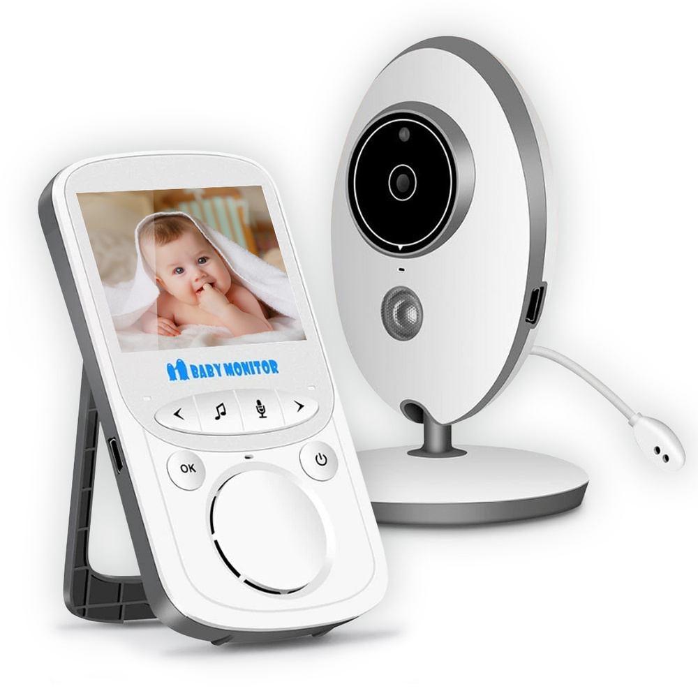 Беспроводная видеоняня Baby Monitor VB-605, с увеличенным радиусом действия, двусторонней связью, 4 колыбельными, #1