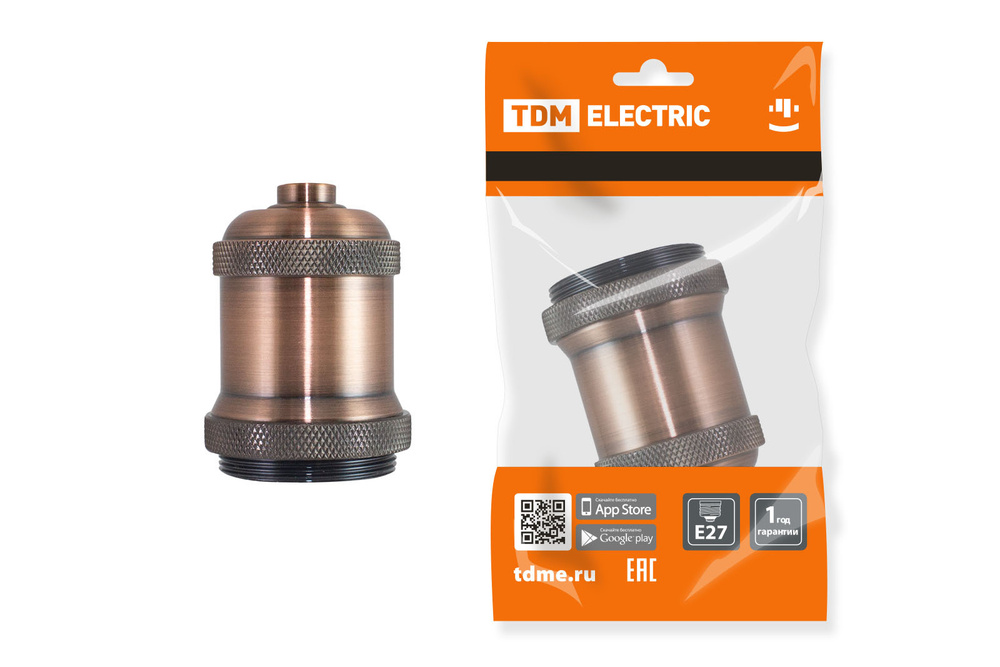 TDM Electric Патрон для лампы SQ0335-0050, 1 шт. #1