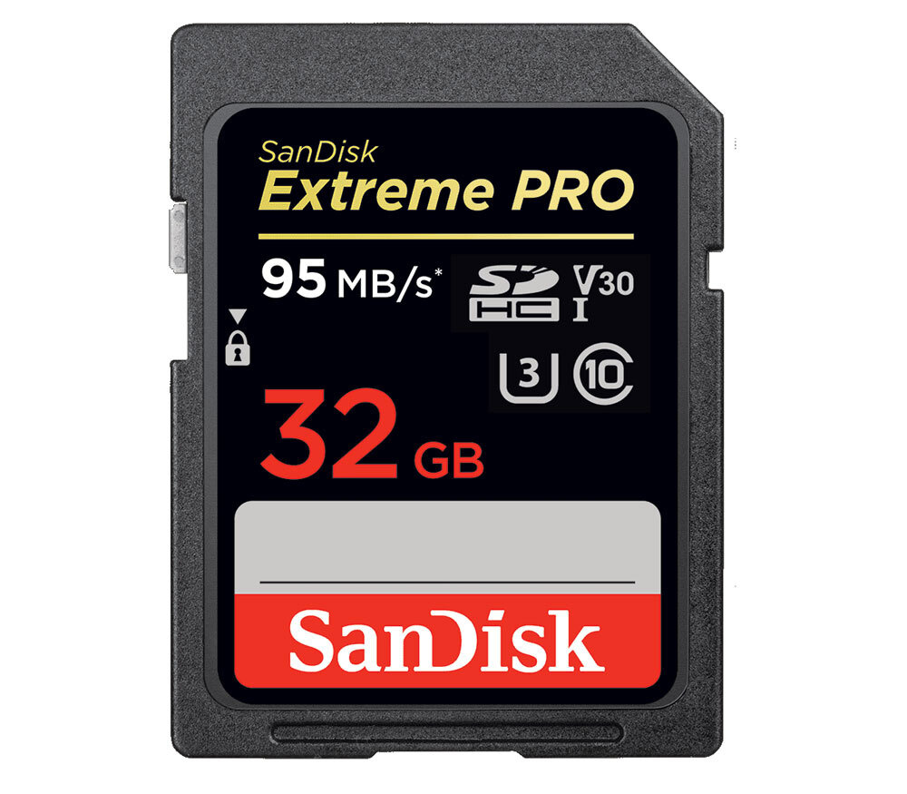 Карта памяти SanDisk SDHC 32GB Extreme Pro Class 10 UHS-1 (SDSDXXG-032G-GN4IN) #1