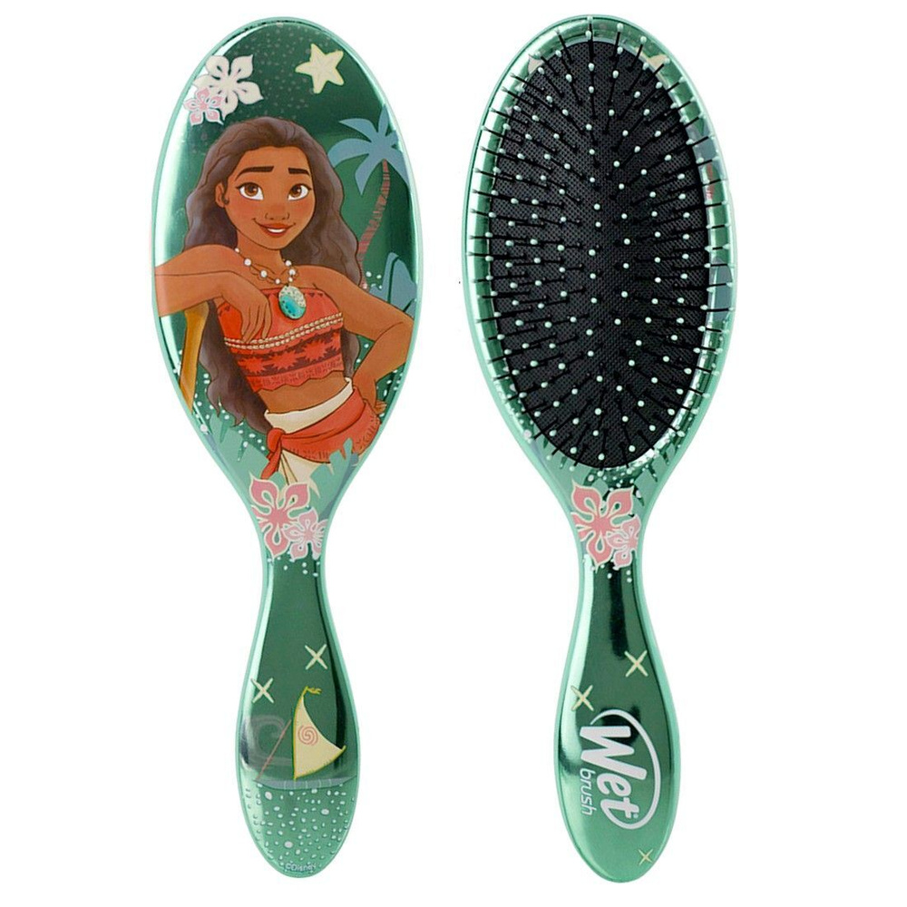 Wet Brush, Расчёска для спутанных волос Moana Teal #1