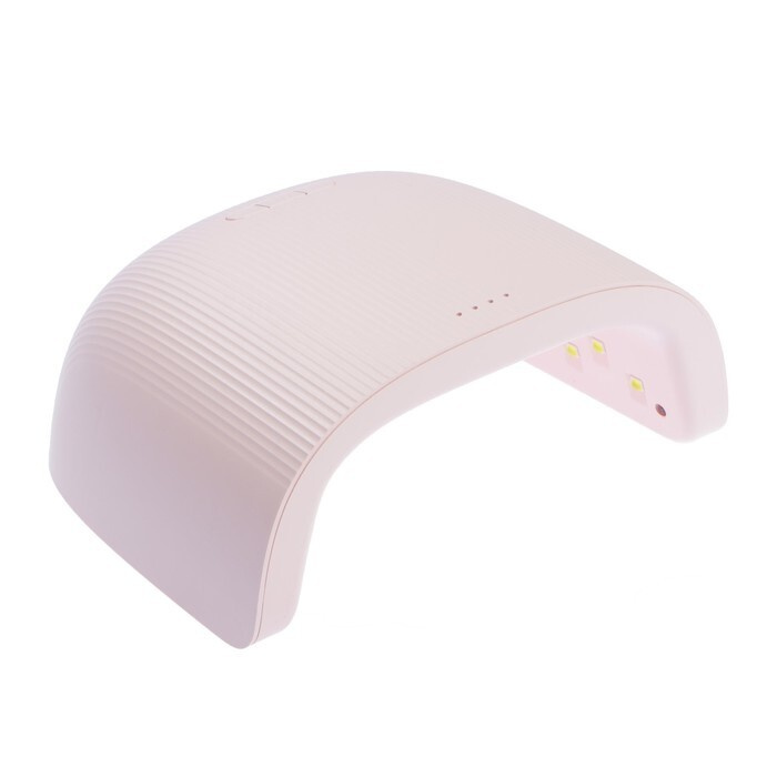 Лампа для гель-лака TNL Sunrise, UV/LED, 48 Вт, 18 диодов, таймер, светло-розовая  #1