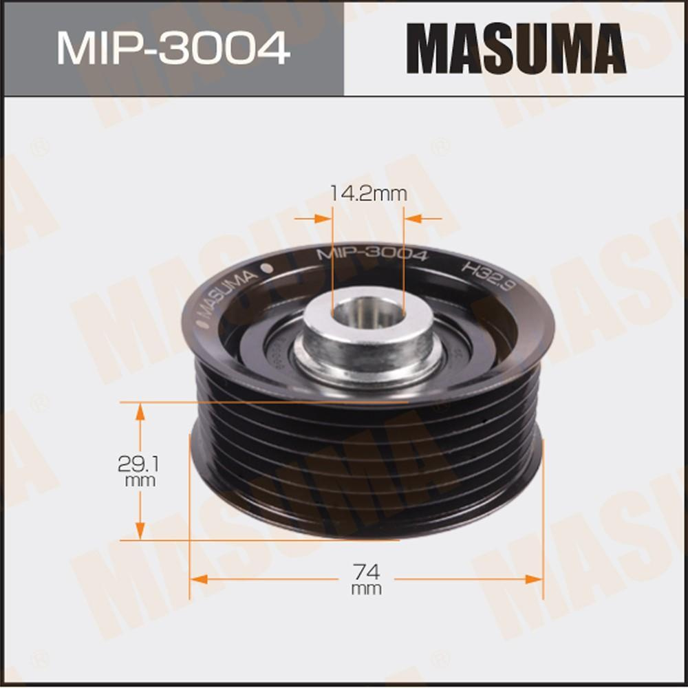 Ролик приводного ремня Mitsubishi Pajero 99- (6B31,6G72,6G74,6G75,8A80) обводной Masuma  #1