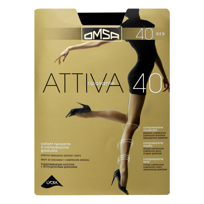 Колготки Omsa Attiva, 40 ден #1