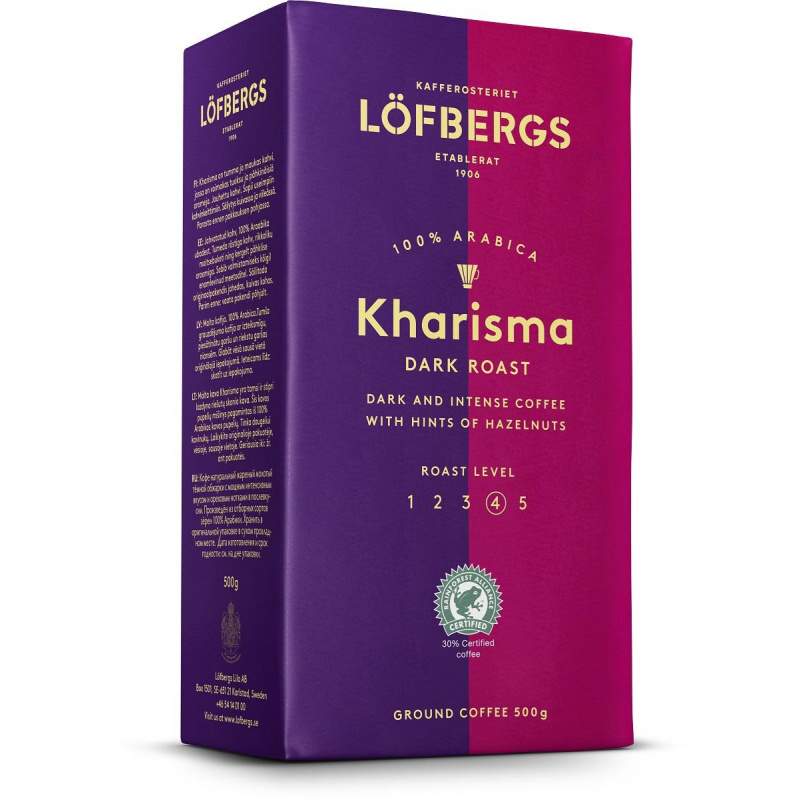 Кофе молотый Lofbergs Kharisma, 500г #1