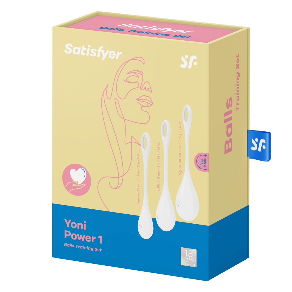 Satisfyer Вагинальные шарики, цвет: белый #1