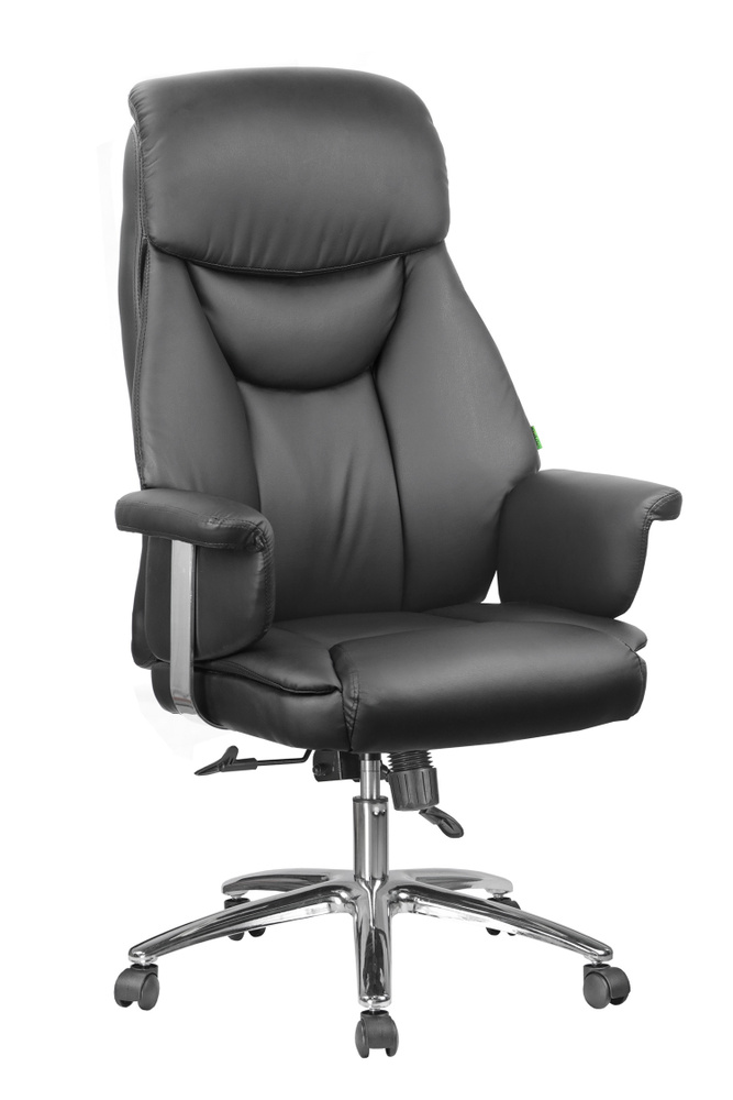 RIVA Chair Кресло руководителя, Натуральная кожа, Черный #1