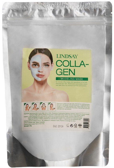 Lindsay Альгинатная маска с коллагеном Collagen Modeling Mask - купить ...