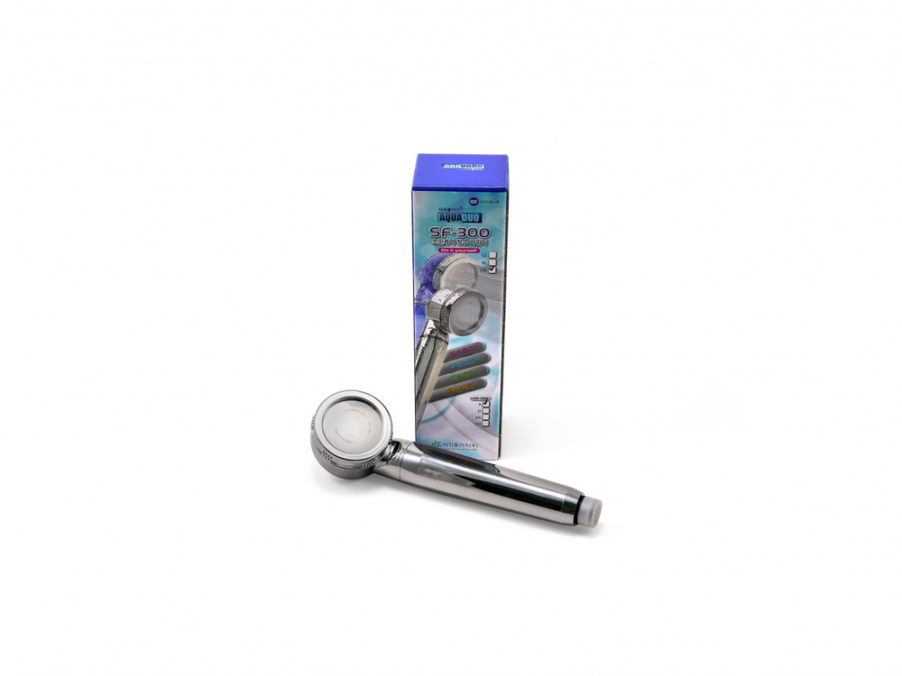 Душевая лейка хромированная SkinCare AquaDuo SF-300 CR Crystal Stream Silver  #1
