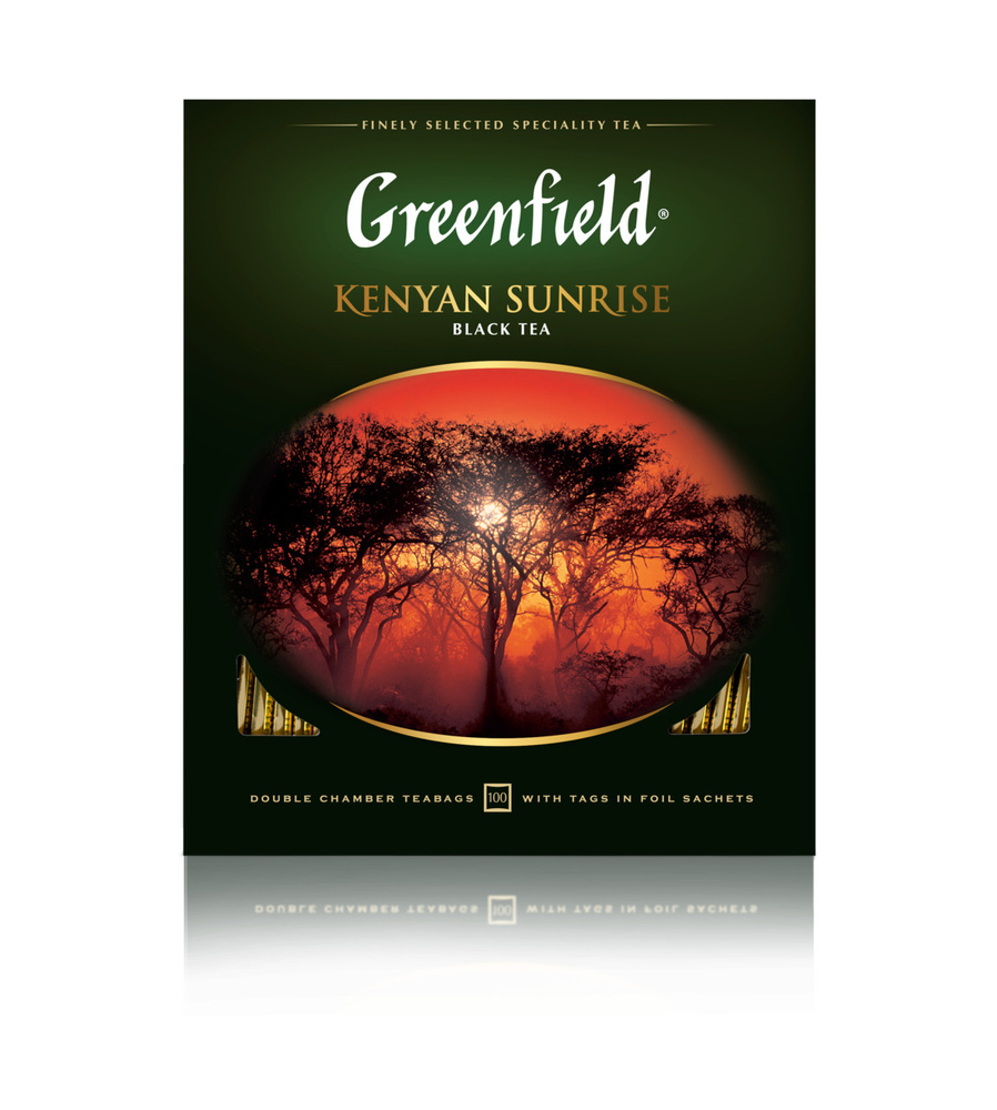 Чай Greenfield Kenyan Sunrise черный (2г х 100шт), 200г #1