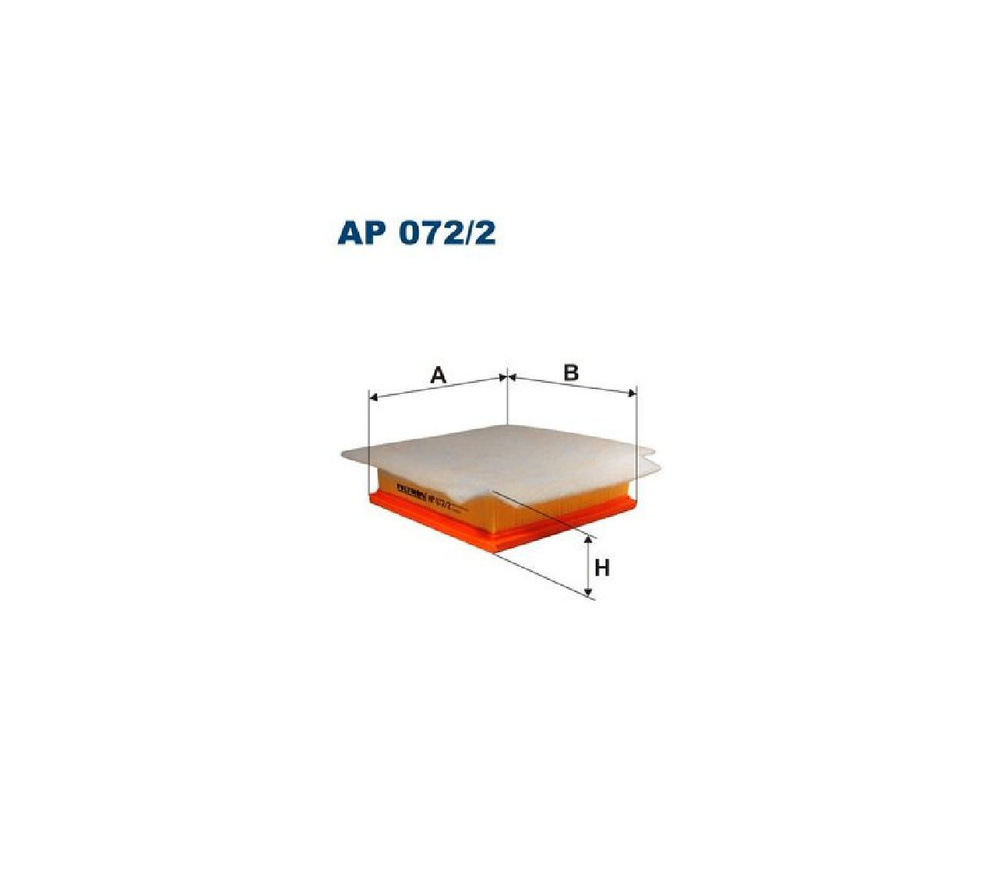 FILTRON Фильтр воздушный Пылевой арт. AP0722, 1 шт. #1