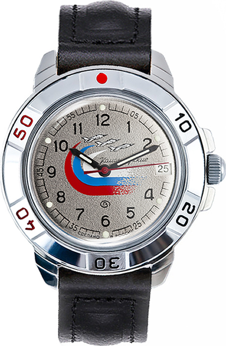 Российские механические наручные часы Восток Командирские 431562  #1