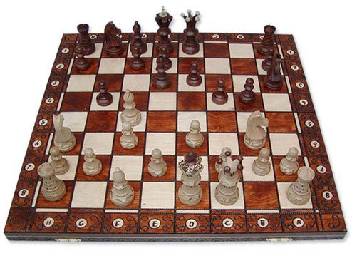 Шахматы "Амбассадор" (Польша, дерево, 54х27х6см), Madon #1