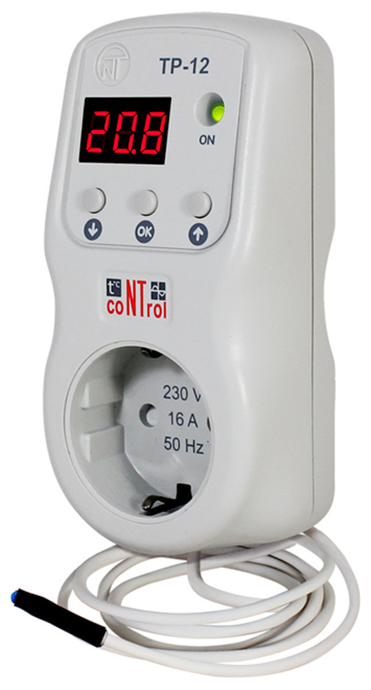 Терморегулятор электронный Новатек-Электро ТР-12-2 #1