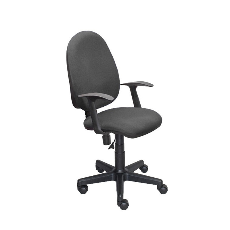 Кресло офисное Easy Chair 325, серое, ткань, пластик #1