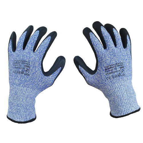Перчатки для защиты от механических воздействий и порезов SCAFFA DY1350FRB-B/BLK, размер 10  #1