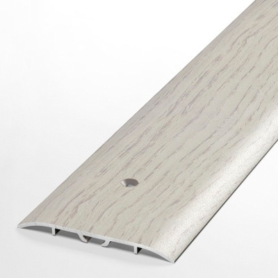 Порог напольный стыкоперекрывающий одноуровневый 60x5 мм, длина 0,9 м, профиль-порожек алюминиевый Лука #1