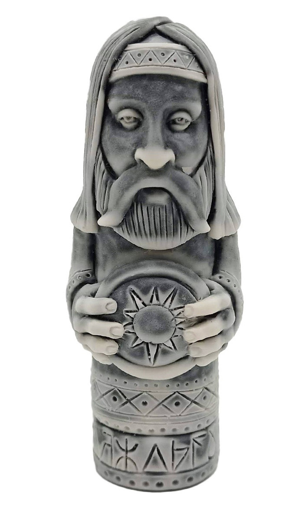 Статуэтка Даждьбог (Славянские боги средние) 8,5 см мраморная крошка  #1