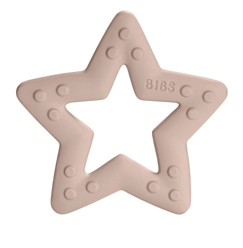 Прорезыватель грызунок детский для зубов BIBS Baby Bitie Star Blush  #1