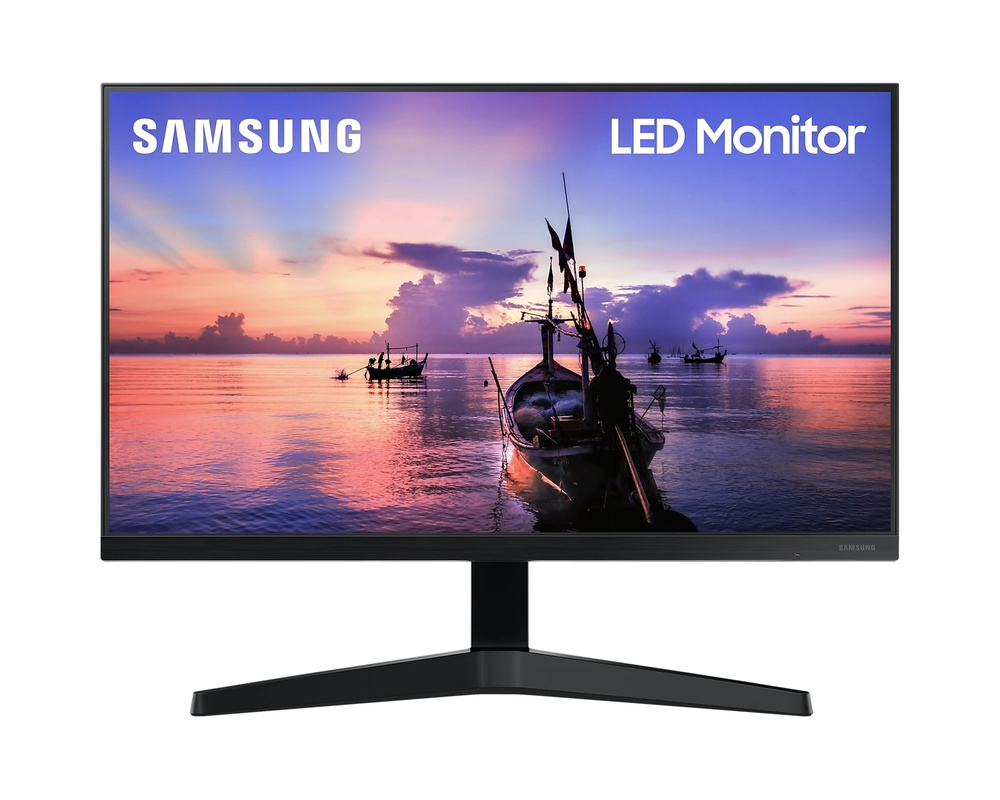 Samsung 23.8" Монитор LF24T352FHIXCI, черный #1