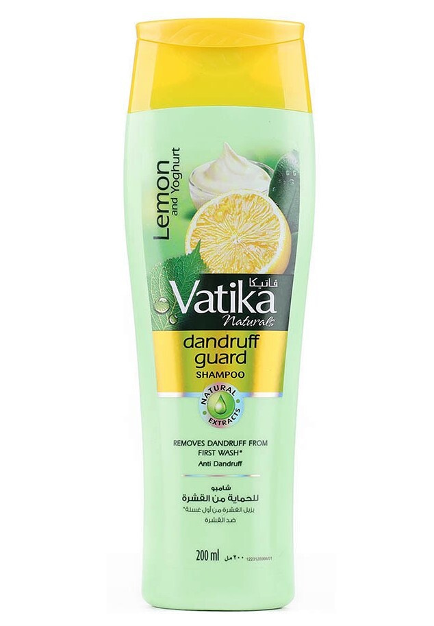 Dabur Vatika Шампунь от перхоти с лимоном и йогуртом /Lemon & Yoghurt/ Дабур Ватика (Dandruff guard) #1