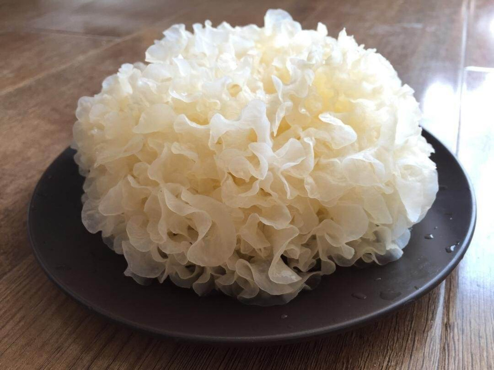 Грибы коралловые белые сушеные иньер тремелла ледяной гриб (ГРЕБЕШКИ) 1КГ  #1