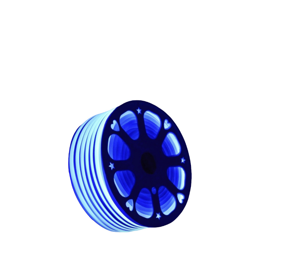 Светодиодная лента "Гибкий неон" универсальная, 10 метров (синий)  #1