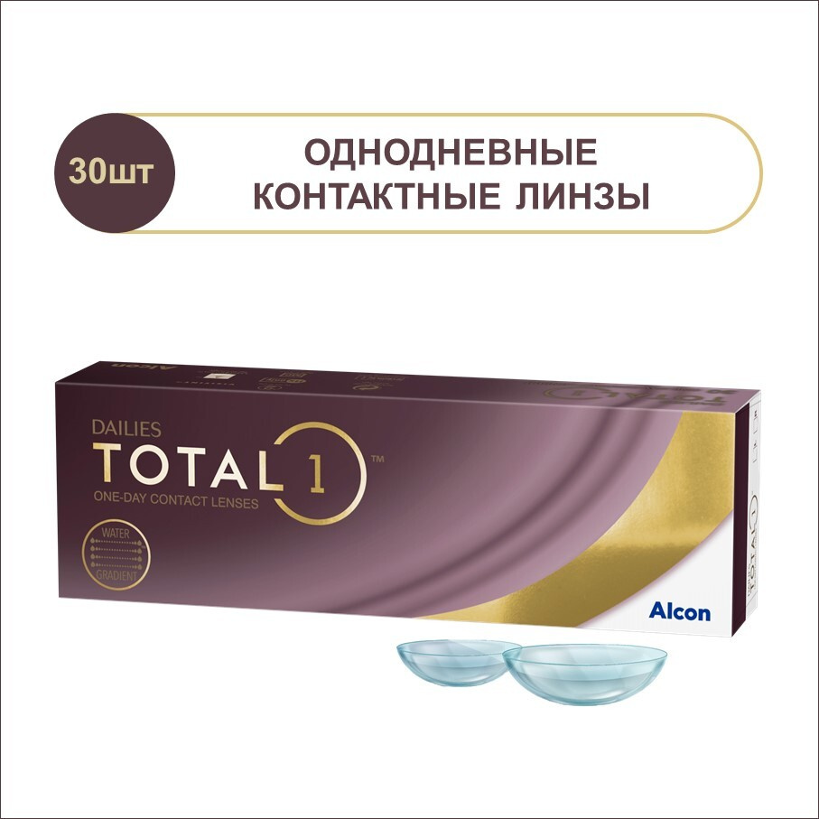 Alcon Контактные линзы, -2.00, 8.5, 1 день  #1