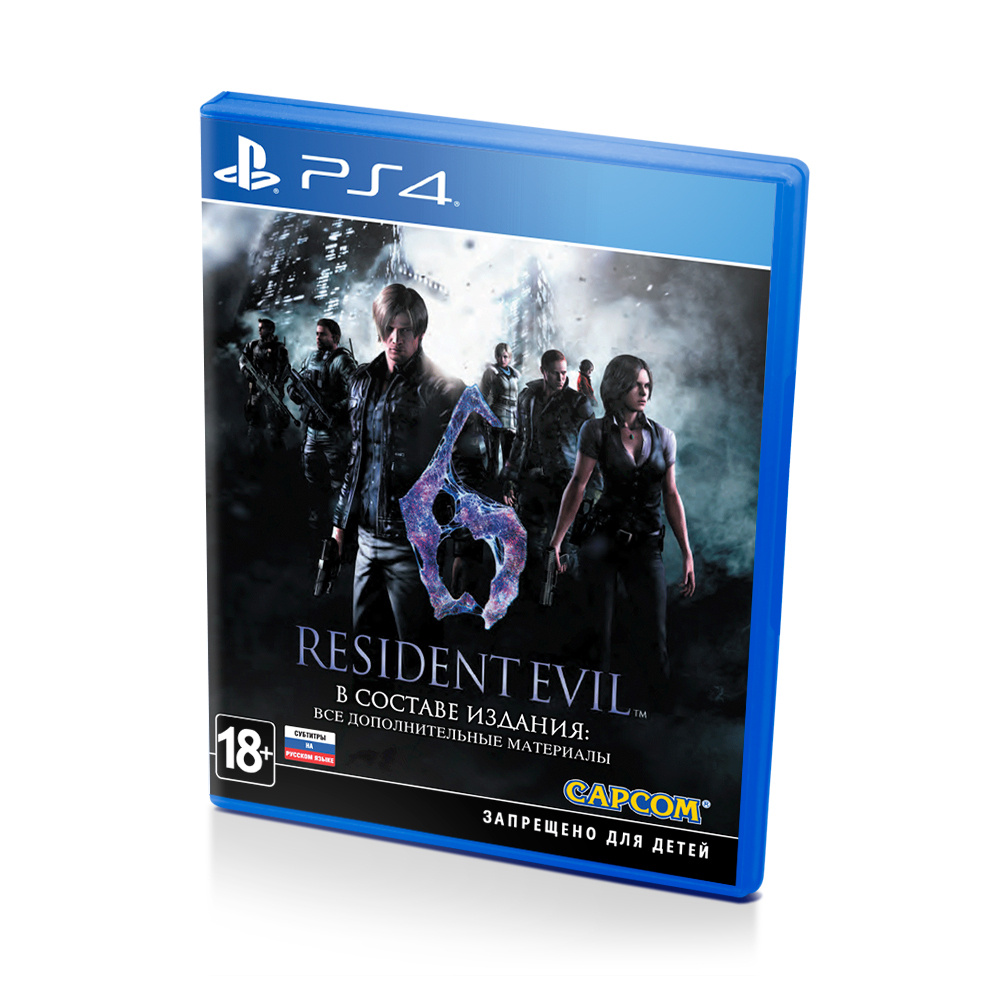 Игра Resident Evil 6 (PlayStation 4, PlayStation 5, Русские субтитры) #1