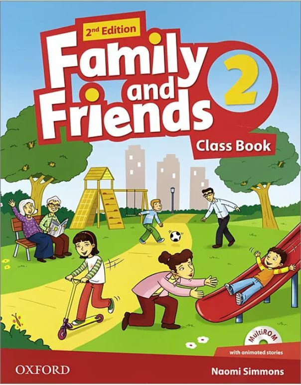 Family and Friends Level 2 (Second Edition): Class Book with CD-ROM #1
