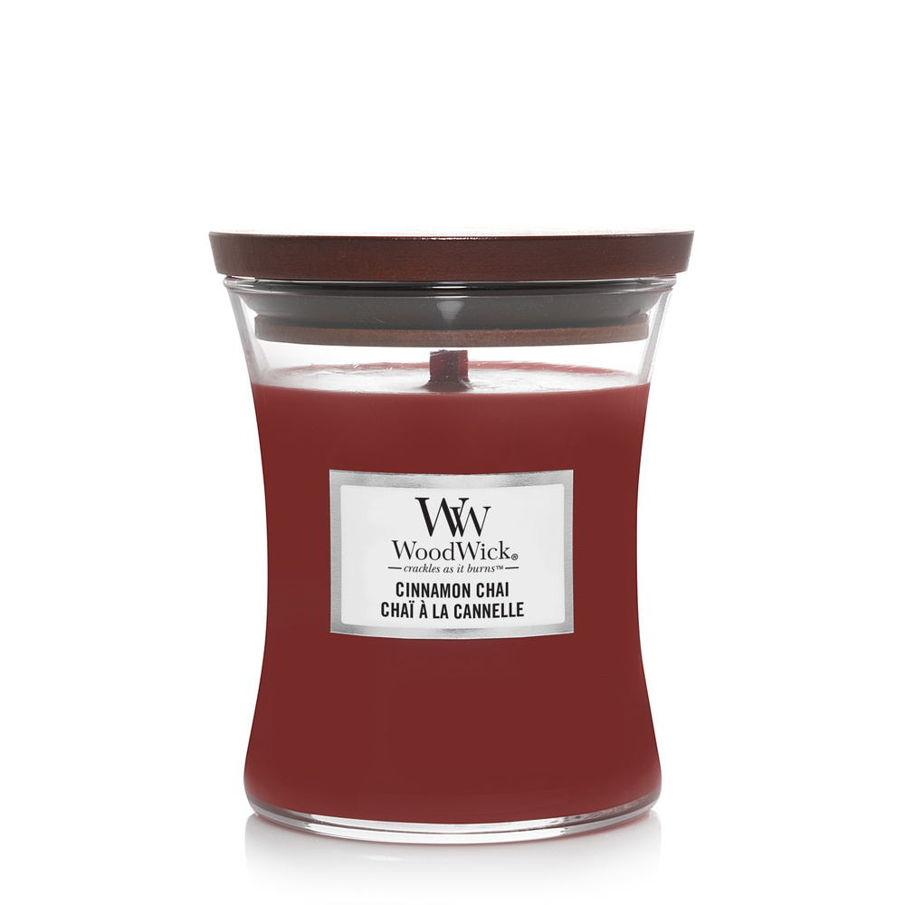 WoodWick Свеча ароматическая "Чай с корицей 275гр.", 12 см, 1 шт #1