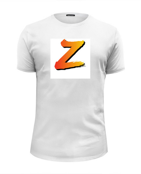 Термонаклейка на футболку (термоаппликация) , буква Z, буква З.  #1
