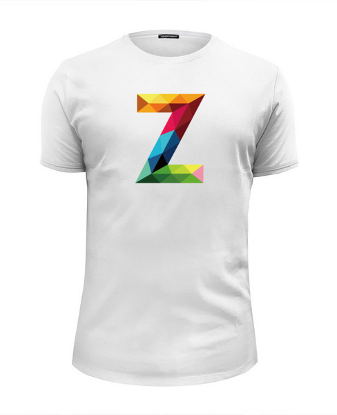 Термонаклейка на футболку (термоаппликация) , Z, бука Z, зед.  #1