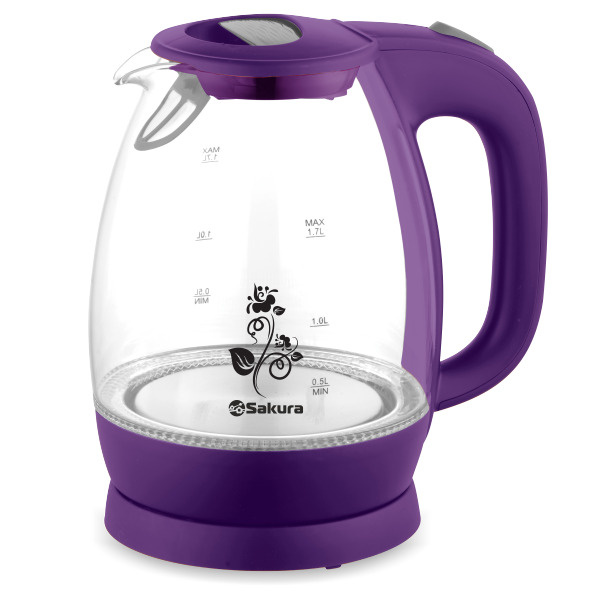 Sakura Электрический чайник SA-2715V, фиолетовый #1