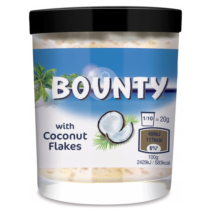 Шоколадная паста Bounty из белого шоколада с кокосовой стружкой (Великобритания), 200 г  #1