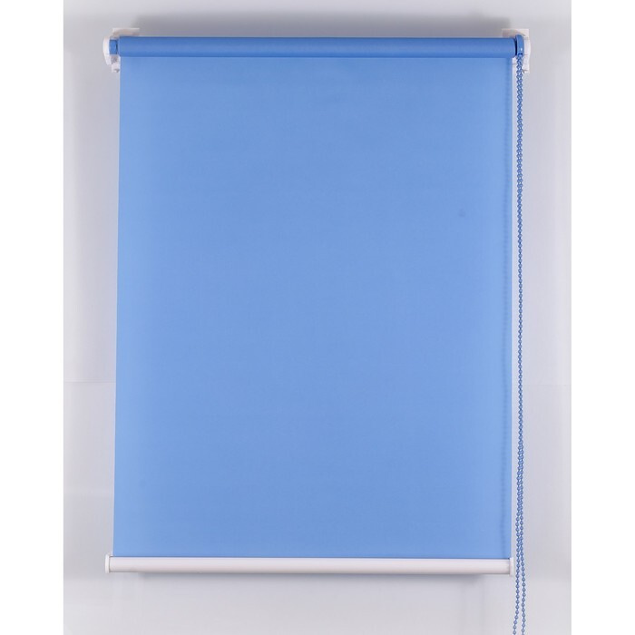 Рулонные шторы Комфортиссимо 100х160 см, синий #1