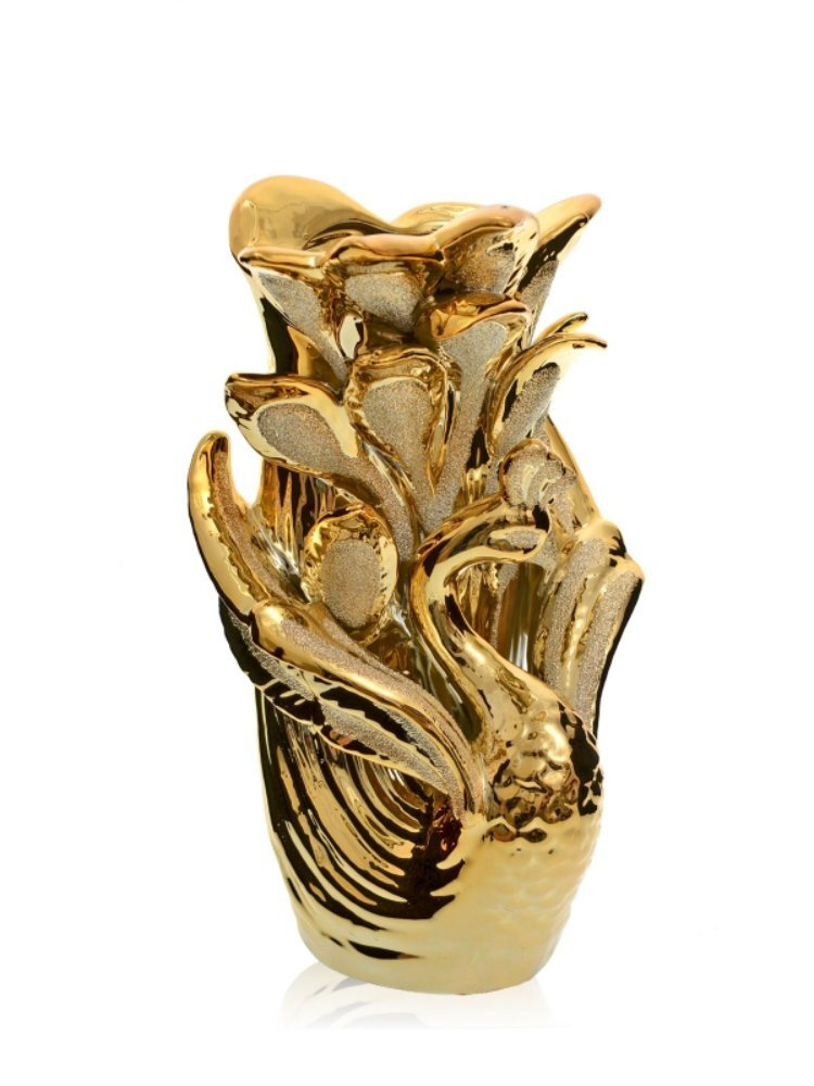 Статуэтка ваза Павлин 23x13,5 см #1