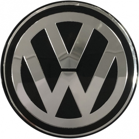 Колпачки на литые диски VW КиК, RAPID 63/55/9, в комплекте 4 штуки  #1