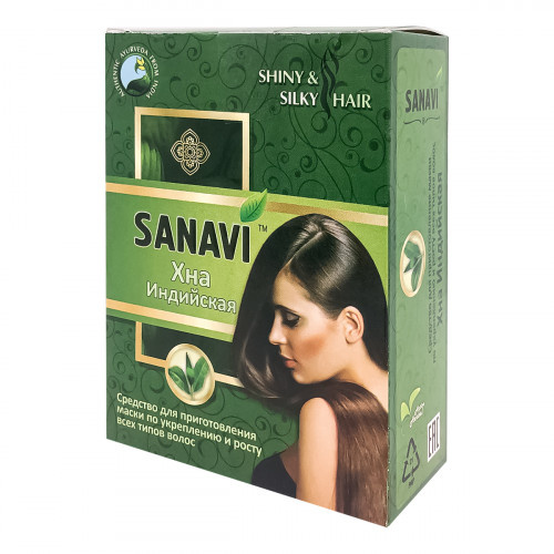 SANAVI Хна для волос, 100 мл #1