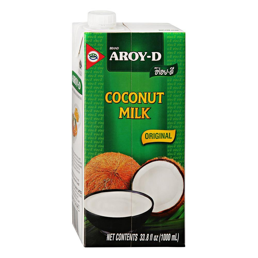 Кокосовое молоко 70% мякоти, 17-19% жирность, 1л tetra-pak, Aroy-D, Индонезия  #1