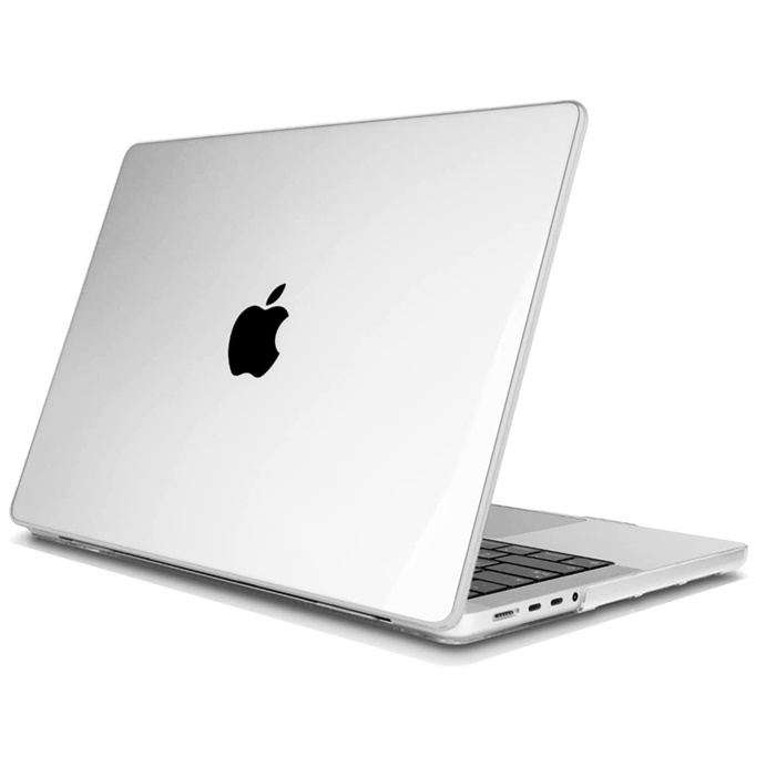 Пластиковая накладка для Macbook Pro 14 2021 A2442 Hard Shell Case Прозрачная  #1