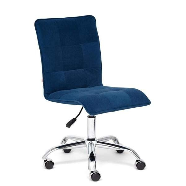 Компьютерное и офисное кресло TetChair ZERO (Зеро) арт.13497, флок 32, синий  #1