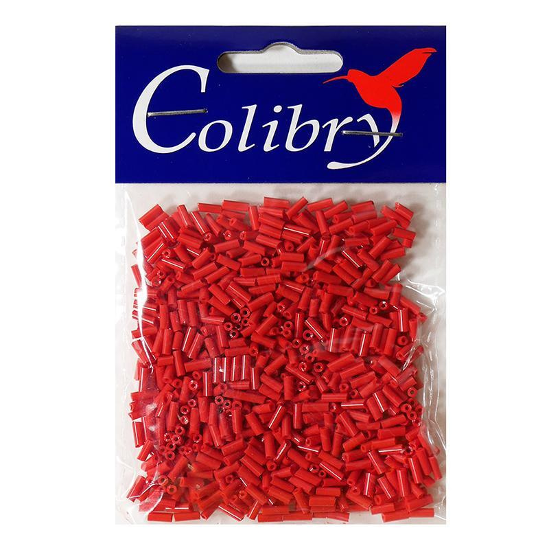 Бисер стеклярус Colibry 20 г., 2 шт., (66S) #1