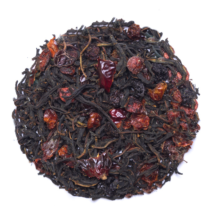 Иван-чай с ягодами "Калина красная", травяной чай #1