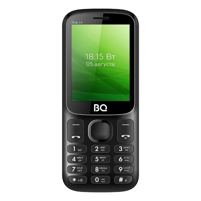 Сотовый телефон BQ M-2440 Step L+, 2.4", 2 sim, 32Мб, microSD, 800 мАч, чёрный  #1