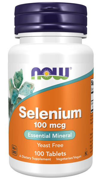 Селен NOW Selenium 100 mcg - 100 Tablets #1