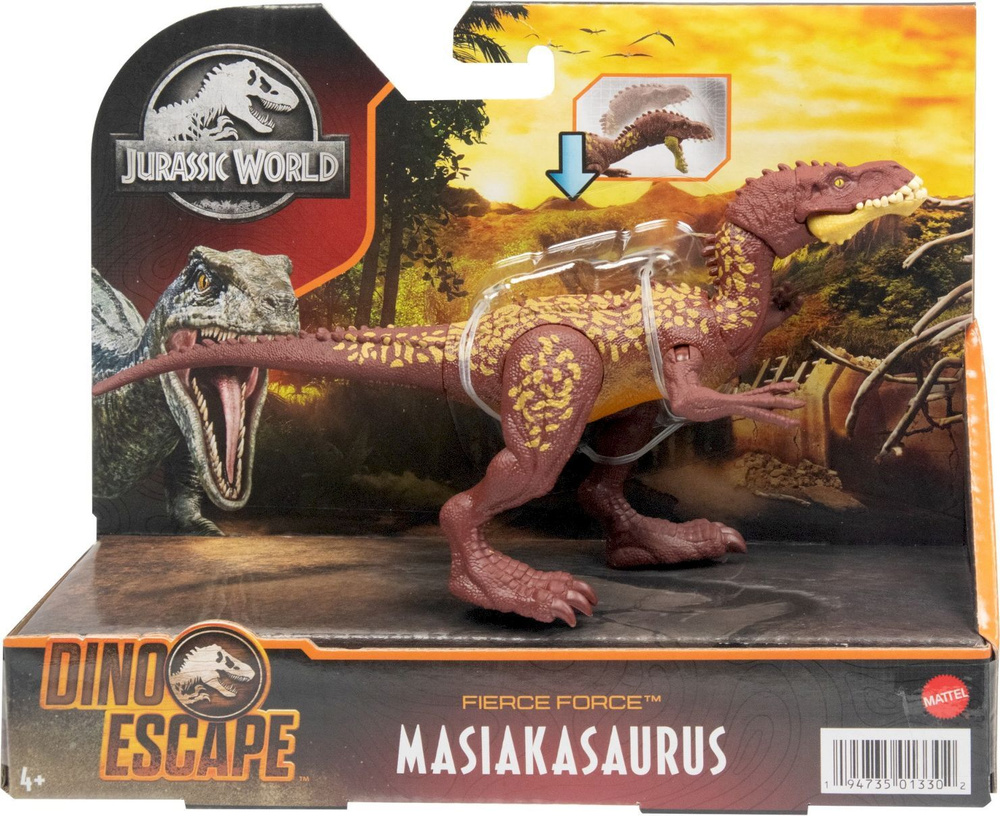 Фигурка динозавра Mattel Jurassic World Свирепая сила, Масиаказавр, GWN31_HCL85  #1