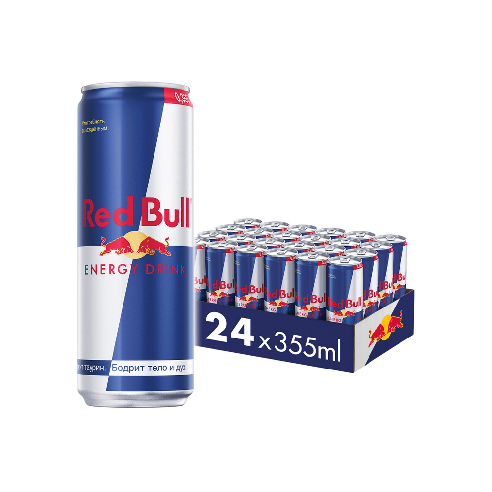 Энергетический напиток Red Bull, 355 мл х 24 шт #1
