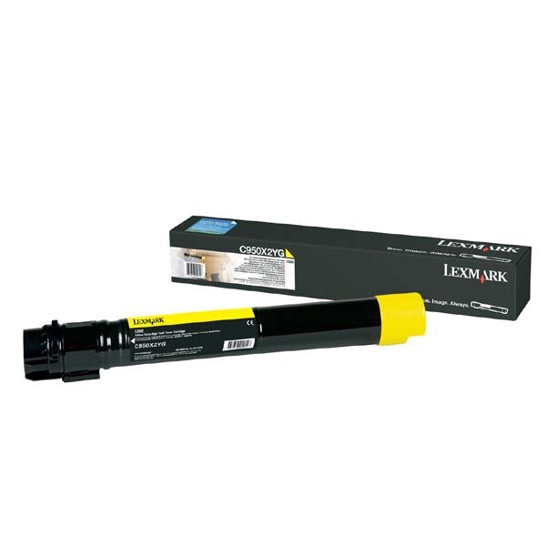 Картридж Lexmark C950X2YG с желтым тонером для C950de, C950 22K Yellow #1