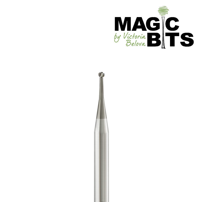 Magic Bits Шар твердосплавный 0,8 мм с продольно-поперечными насечками  #1