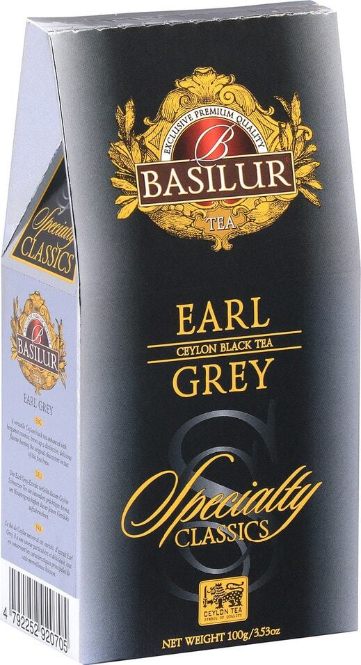 Чай черный Basilur Избранная классика Earl Grey 100г 2уп #1